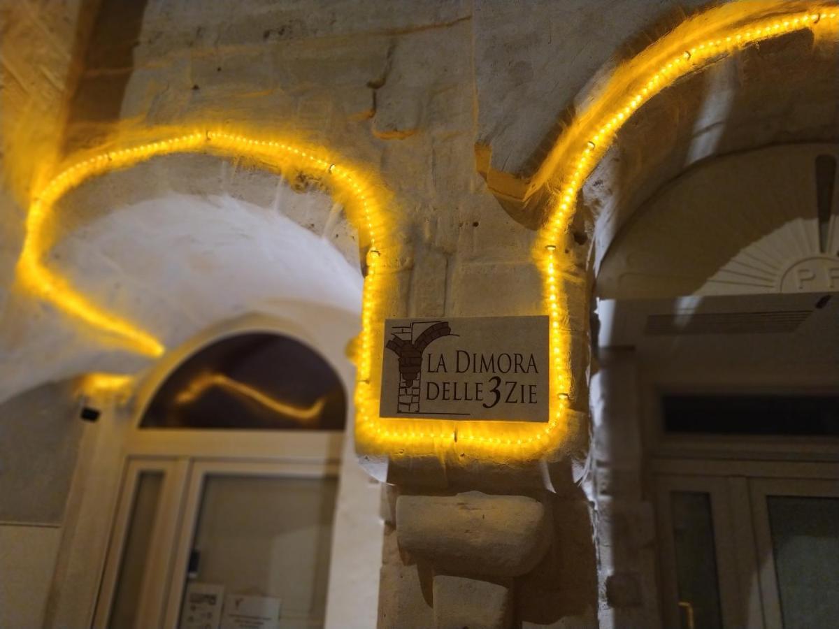 La Dimora Delle 3 Zie Hotel Matera Exterior photo